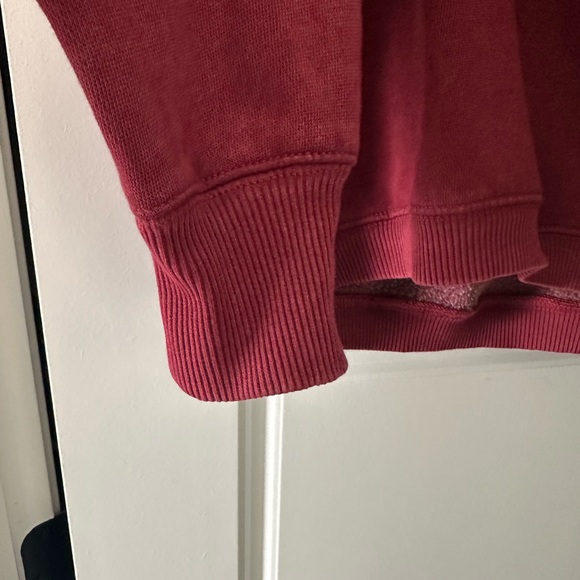 New! Aerie Getaway Quarter Snap Sweatshirt - Picture 7 of 9